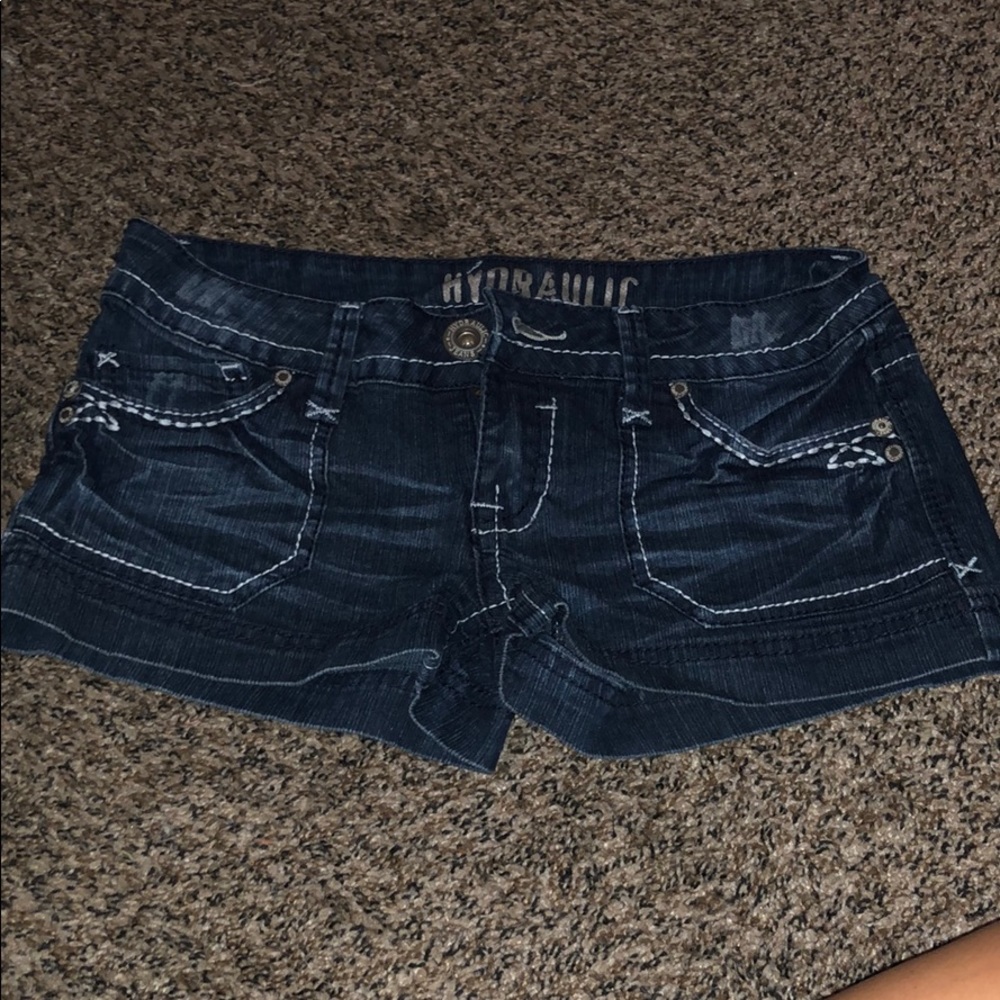 Hydraulic Jean Shorts